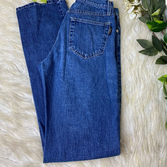 Fendi Vintage Denim Jenas sz 27 - Picture 6 of 9